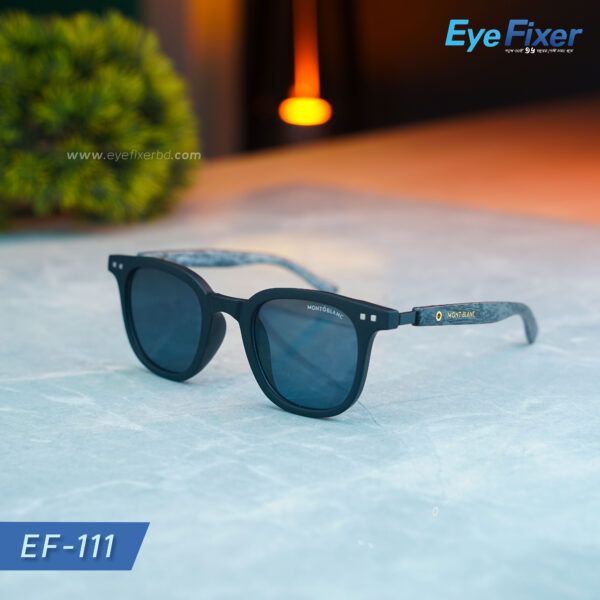 Mont Blank Mat Black Sunglass